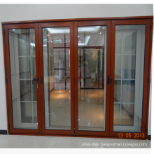 commercial price aluminium profile folding interior door